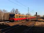Der 480 075 als S41 am 28.12.2012 bei der Ausfahrt in Berlin-Jungfernheide.