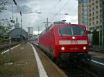 Tag 7: 120 133-4 steht in Frankfurt (Main) Hbf auf Gleis 1a mit dem IC 1851 nach Leipzig Hbf zur Abfahrt bereit.