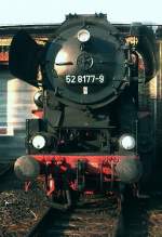 5 Eisenbahnfest Berlin -Sch�neweide 03.10.2008.- 52 8177-9