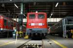 110 175 am 31.05.08 im Wagenwerk M�nchen-Pasing (TdoT)
