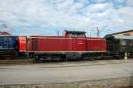 V100 1365 der Bayern-Bahn am 31.05.08 im Wagenwerk M�nchen-Pasing (TdoT)