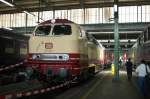 217 001 am 31.05.08 im Wagenwerk M�nchen-Pasing (TdoT)