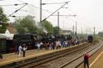 Dampflok-Intermezzo in G�ppingen.