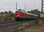 Heute vor 20 Jahren fuhren die ersten Fl�chtlingsz�ge von Prag ins bayrische Hof.Anl�sslich dessen verkehrte heute von Bad Schandau nach Hof der Zug der Freiheit.Er bestand aus MEG 313(ex 132 068,ex