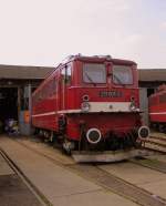 DR 211 001-3 im Bw Weimar; 29.05.2010