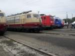 DB 103 mit 151 und Albatros 152 auf dem BW fest in Osnabr�ck am 19.9.10