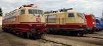 Anl�sslich der 125 Jahrfeier des  Bw Osnabr�ck konnte ich 103 113-7 und 103 222-6 fotografieren.