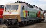 Anl�sslich der 125 Jahrfeier des Bw Osnabr�ck kam auch die 120 159-9.