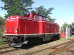 v100 2009 am 12.09.2010 in Berlin Sch�neweide beim Dampflokfest