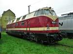 118 552 fotografiert am 21.05.2016 beim Dresdner Dampfloktreffen