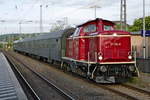 NeSA 211 041 am 28.4.18 im Rahmen des Dampfspektakel in Wittlich Hbf.