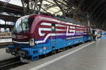 LEG 248 022 am 21.09.2024 beim Tag der Schiene in Leipzig Hbf.