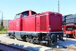 DB Museum 212 062-4 am 03.06.23 beim Lokschuppenfest in Bahnbetriebswerk Hanau