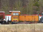 DB 312 117-5 am 30.12.2021 abgestellt in Eisenach.