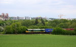 Ein Blick auf die Class 66 PB14 von Crossrail.