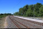 Von Ende Juni bis Anfang Juli fanden Schwellenwechsel auf der Bahnstrecke Merseburg–Halle-Nietleben (KBS 588) zwischen dem Hp Halle Zscherbener Straße und Hp Halle-Neustadt statt.