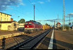 Nachdem ich bereits ein Diesel-Doppel in Bleicherode Ost verpasste, wurde es im Bahnhof Nordhausen noch einmal spannend.