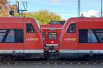 Auch nach der Elektrifizierung der Südbahn zwischen Ulm und Friedrichshafen sind Einsätze von Dieseltriebwagen der Baureihe 650 im Regionalverkehr aktuell öfters zu beobachten.