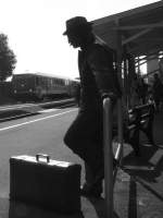 Warten auf den Zug...
(09.09.2009)