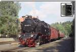 99 6001 in Alexisbad. Fotografiert im September 2010 mit einer Ernemann Film-K von 1918.