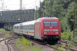 101 066-9 mit IC 2202 nach Norddeich-Mole durchfährt Recklinghausen-Süd 31.7.2017