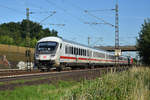 Täglicher Intercity bei wunderschönem Sommerwetter, kommend aus Hamburg mit dem Steuerwagen 61 80 80-91 108-3 in Front. Schiebelok war die 101 085-9. Höhe Bardowick, 03.07.2018.