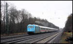 101016 mit Unicef Werbung kommt hier am 18.3.2007 um 11.46 Uhr mit dem IC 2027 nach Passau durch den Bahnhof Natrup Hagen.