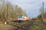 147 567 zieht einen Intercity nach Frankfurt durch Dortmund-Scharnhorst (31.12.2021)