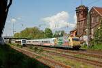 101 088-3  Dampfbahn-Route Sachsen  mit IC2049 in Wuppertal Unterbarmen, am 14.05.2023.