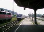 Ein IC-Steuerwagen (IC Karlsruhe-Stralsund) am 26.07.06 in Kreiensen.