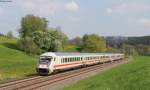 IC 2064 (Nrnberg Hbf-Karlsruhe Hbf) mit Schublok 101 047-9 bei Lorch 5.5.13