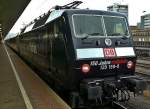 Im Sommer 2009 hing die Schwarze 120 159-9  150 Jahre Mrklin  am Zugende an einem InterCity von Nrnberg Hbf nach Basel Bad Bf.