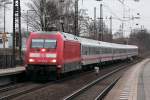 101 120-4 mit IC 130 nach Koblenz Hbf.