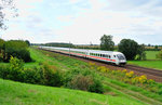 IC 2286 von Leipzig Hbf nach Berlin Hbf (tief). Am 21.08.2016 bei Zschortau.
