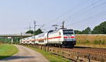 DB Fernverkehr 146 575 mit dem aus Wagenpark 2876 gebildeten IC (2) 2331 Bremen Hbf - Hannover Hbf (Langwedel, 26.08.16).