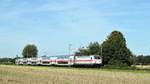 DB 146 559 mit IC (2) 2039 befindet sich am 23.08.17 in Bremen-Mahndorf auf der Fahrt von Norddeich Mole nach Leipzig Hbf.