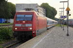 101 115-4 DB  kommt mit einem IC 2223 aus Berlin nach Aachen-Hbf und kommt aus Richtung