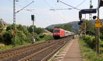 101 079-2 DB kommt mit einem IC 2014 aus Stuttgart-Hbf(D) nach Emden-Hbf(D) und kommt aus Richtung Koblenz und kommt durch Namedy in Richtung Bonn,Köln.