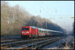 DB 101099-0 ist hier am 22.11.2007 mit einem Intercity in Natrup Hagen in Richtung Münster unterwegs.