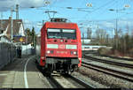 101 057-8 als IC 2294 (Linie 62) von Stuttgart Hbf nach Frankfurt(Main)Hbf, mit Umleitung über Esslingen(Neckar) und Kornwestheim, durchfährt den Bahnhof Stuttgart-Münster auf der