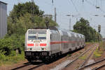 DB 146 575-6 mit IC 2201 nach Köln in Recklinghausen-Süd 24.6.2020