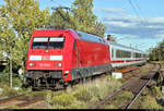Aufgrund von Gleiserneuerungen zwischen Gerstungen und Bebra wurden die an Freitagen und Sonntagen verkehrenden IC der Linie 51 vom 25.9.