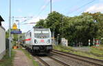 DB 147 578-9 mit dem IC 1956 von Leipzig Hbf nach Karlsruhe Hbf, am 30.07.2023 in Ludwigsau-Friedlos.