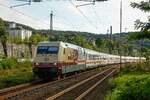 101 110-5  50 Jahre Intercity  DB mit IC2012 in Wuppertal Steinbeck, am 01.09.2023.
