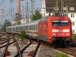 101 076-8 mit IC 2142 (Leipzig Hbf - Kln Hbf). Dortmund Hbf. 01.06.2009.
