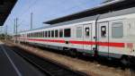 In dem Ersatzzug eingereiht war der Wagen mit der Nummer: D-DB 61 80 18-90 194-1 Apmz 127.1. Karlsruhe Hbf den 23.05.2011