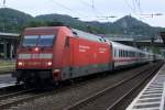 101 038-8 mit IC in Knigswinter 15.9.2012