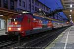 101 006-5  Bern-Berner Oberland  am IC2440 (Dresden-Köln) am 19.02.2014 in Wuppertal Hbf.