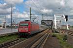 Am 24.05.2014 überquerte die 101 067-7 mit dem IC 2012 (Oberstdorf - Hannover Hbf) den Rhein zwischen Mannheim und Ludwigshafen (Rhein).