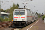 146 557-4 mit IC 2203 nach Bonn Hbf. durchfährt Haltern am See 22.9.2016